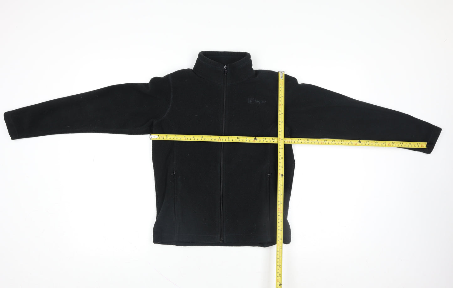 Hi Gear Boys Black Fleece Full Zip Outdoor Jacket 11-12 Years