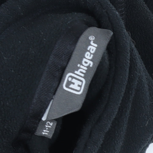 Hi Gear Boys Black Fleece Full Zip Outdoor Jacket 11-12 Years