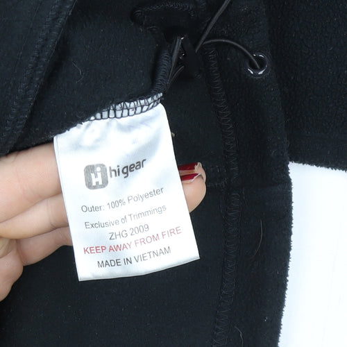 Hi Gear Boys Black Fleece Full Zip Outdoor Jacket 11-12 Years
