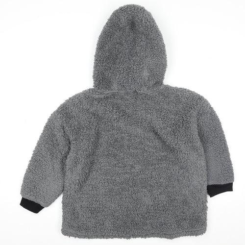 Primark Boys Grey PlayStation Hoodie XS Fleece Pullover