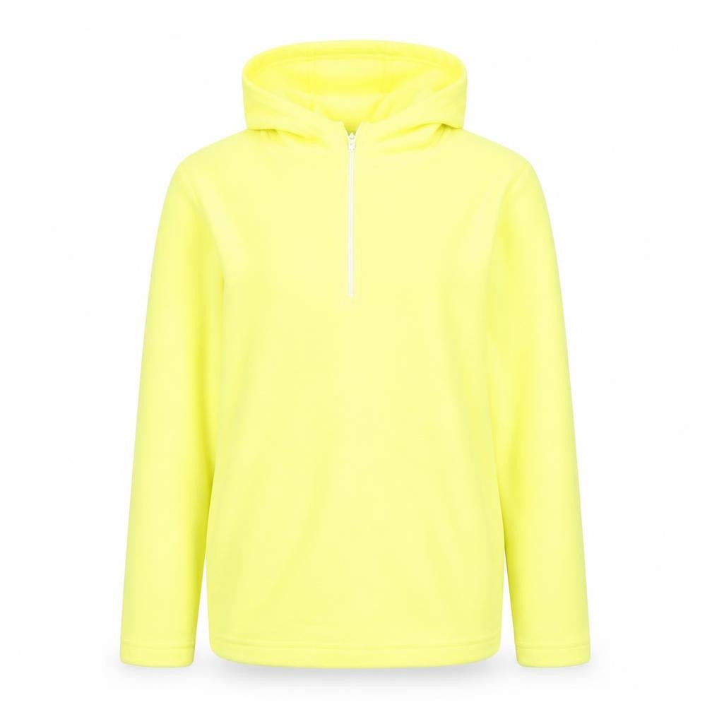Mountain Warehouse Girls Yellow Fleece Half Zip Hoodie 11-12 Years