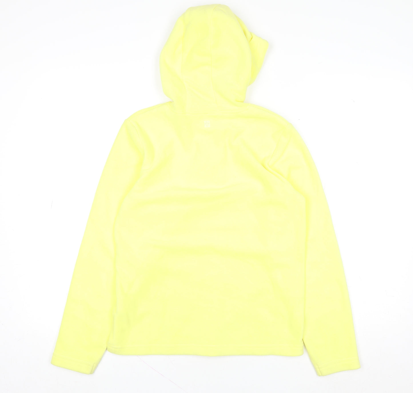 Mountain Warehouse Girls Yellow Fleece Half Zip Hoodie 11-12 Years