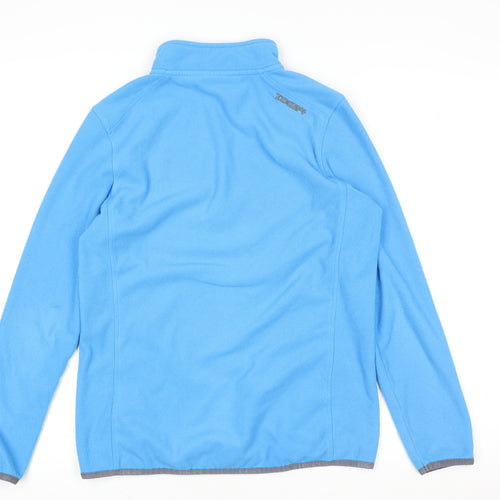TOG24 Women’s Blue 1/2 Zip Pullover Fleece Sweatshirt Size 10-12