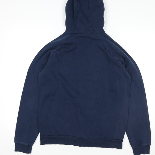 Under Armour Men's Blue Hooded Full Zip Fleece Jacket Size M