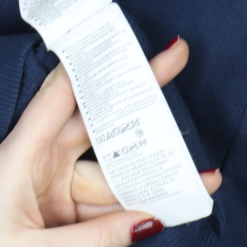 Under Armour Men's Blue Hooded Full Zip Fleece Jacket Size M