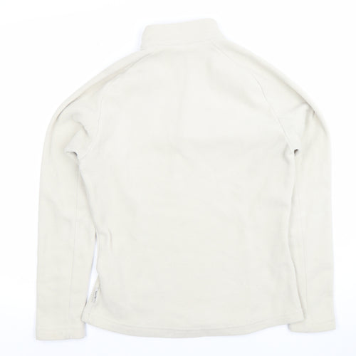 Quechua Women's Beige Fleece Pullover Sweatshirt Size M