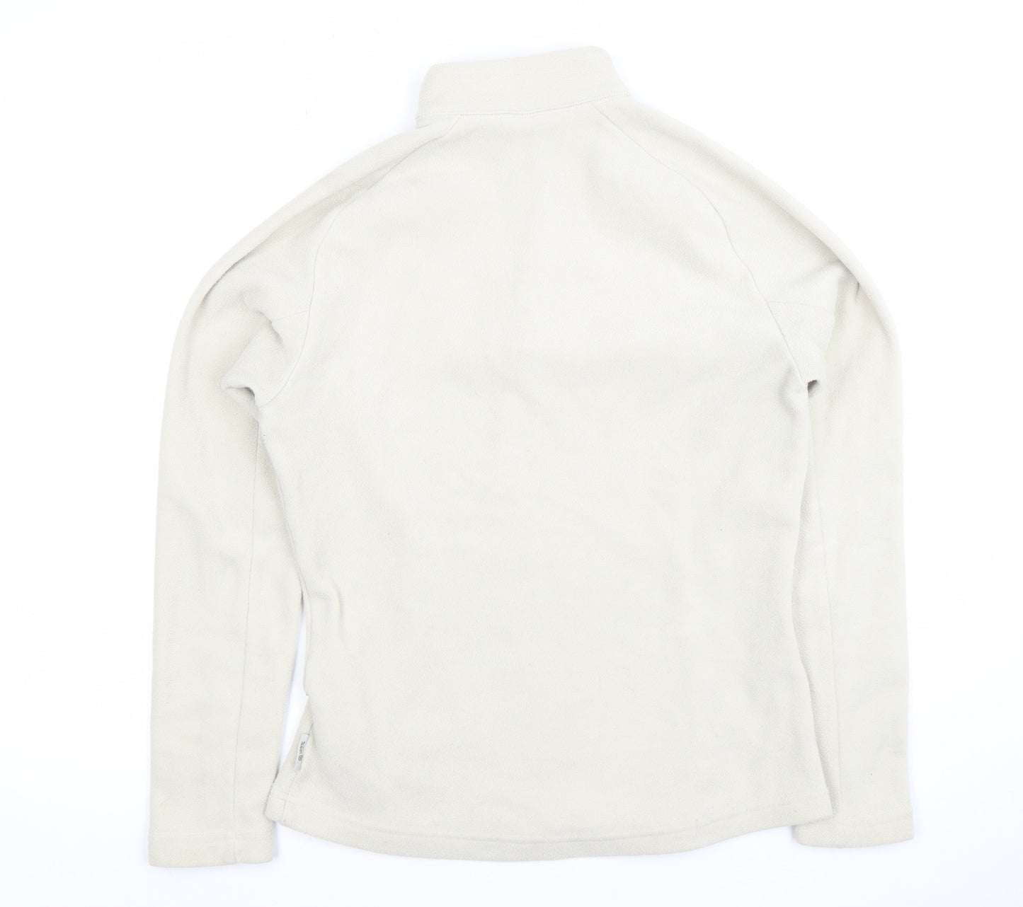 Quechua Women's Beige Fleece Pullover Sweatshirt Size M