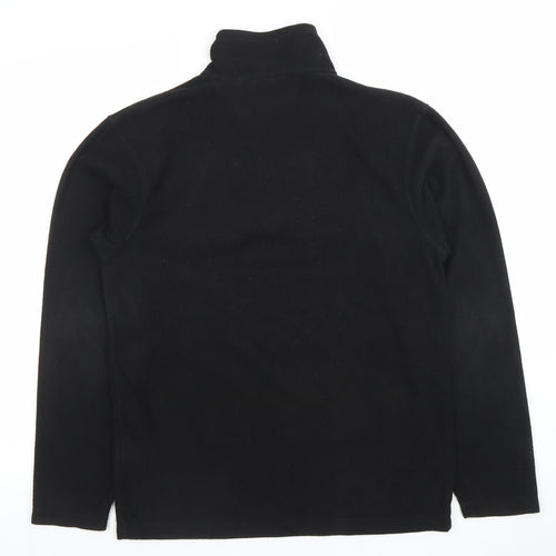 Regatta Men's Black Fleece 1/2 Zip Pullover Sweatshirt S