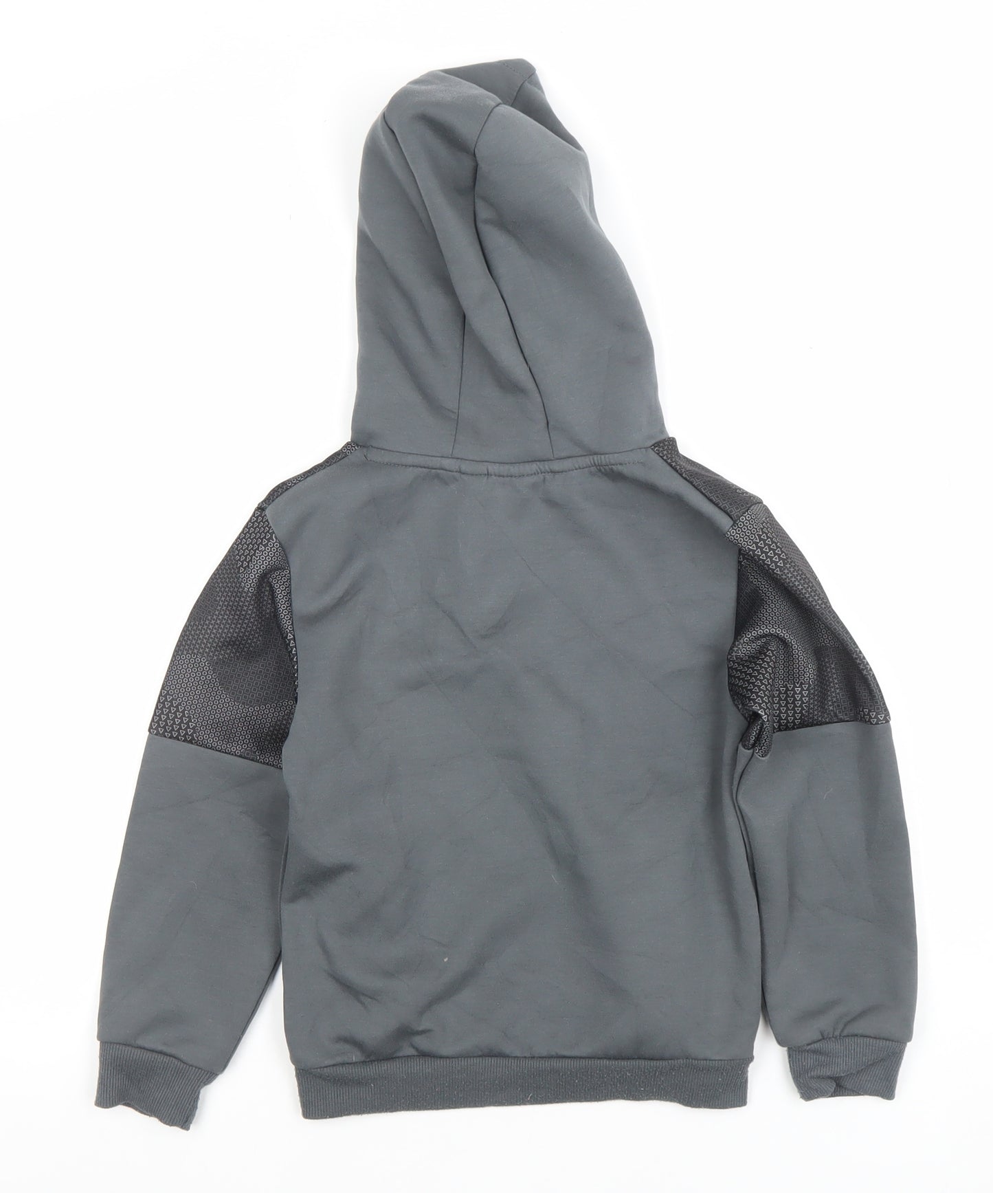 Primark Boys Grey PlayStation Hoodie 6-7 Years Pullover Cotton Blend