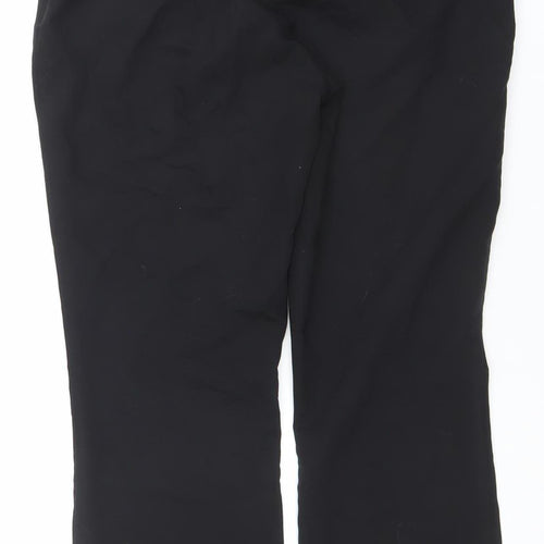 Dunnes Women's Black Size 10 Straight Leg Trousers