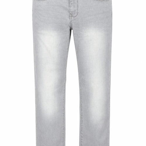 DNM Industry Men's Grey Slim Fit Straight Jeans 32S