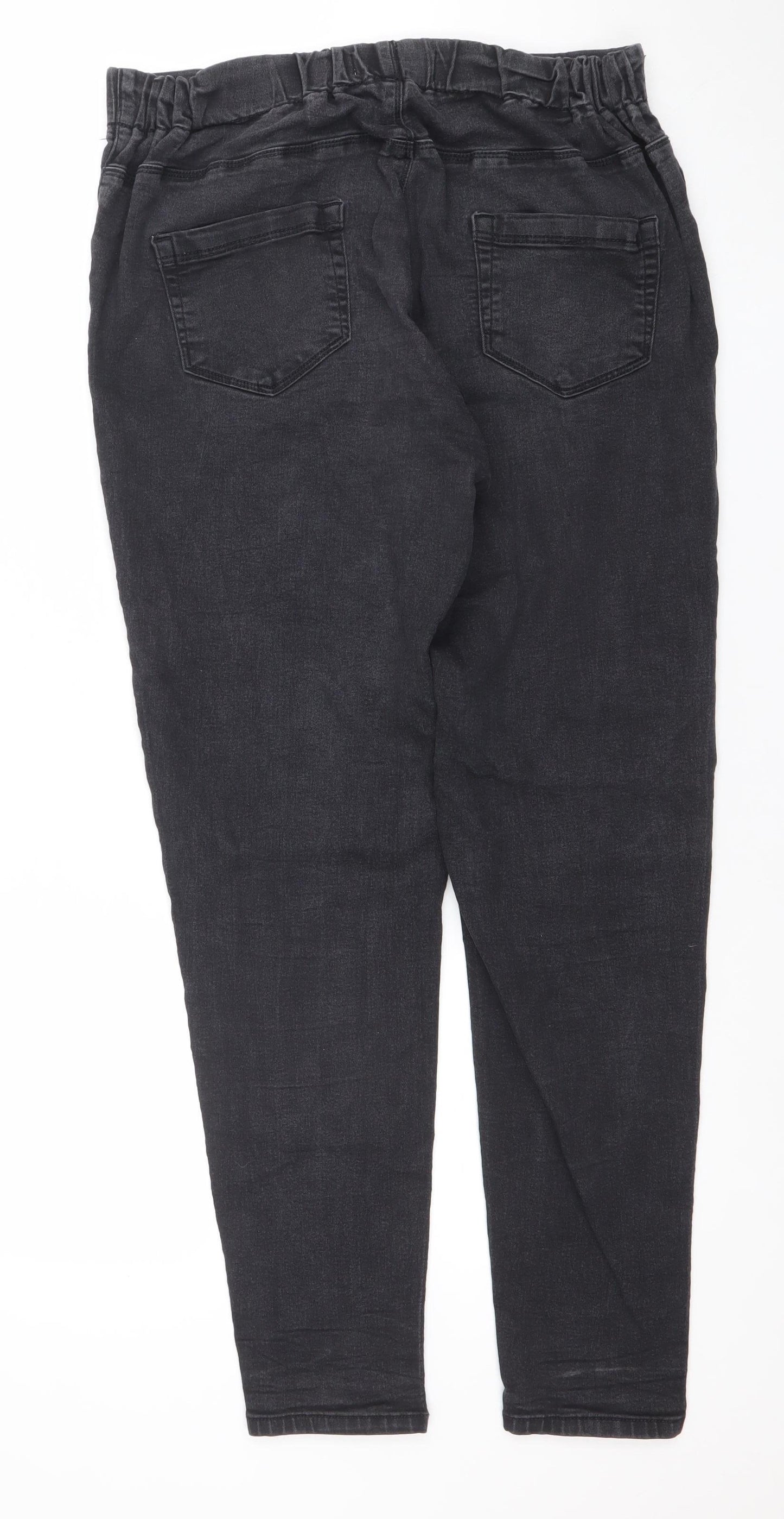 Yours for Good Women's Black Plus Size 16 Jegging Jeans