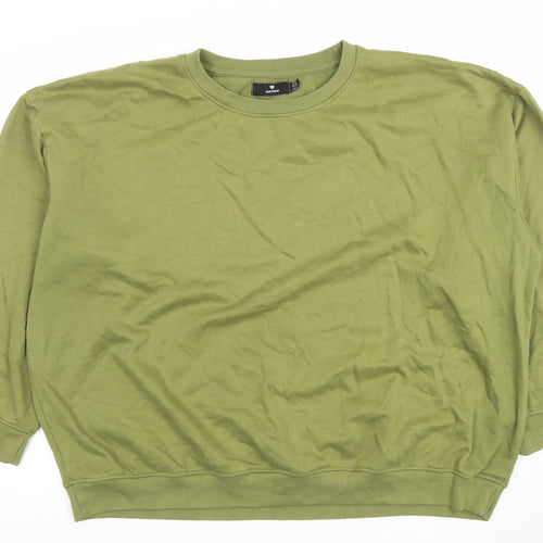 Heartbreak Women’s Green 2XL Crew Neck Pullover Sweatshirt