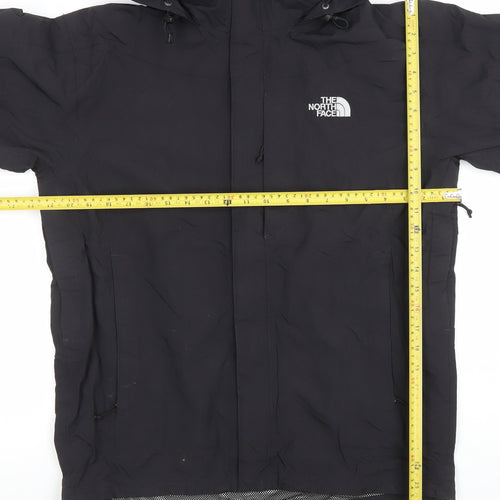 The North Face Men's Black Waterproof Hooded Jacket Size S