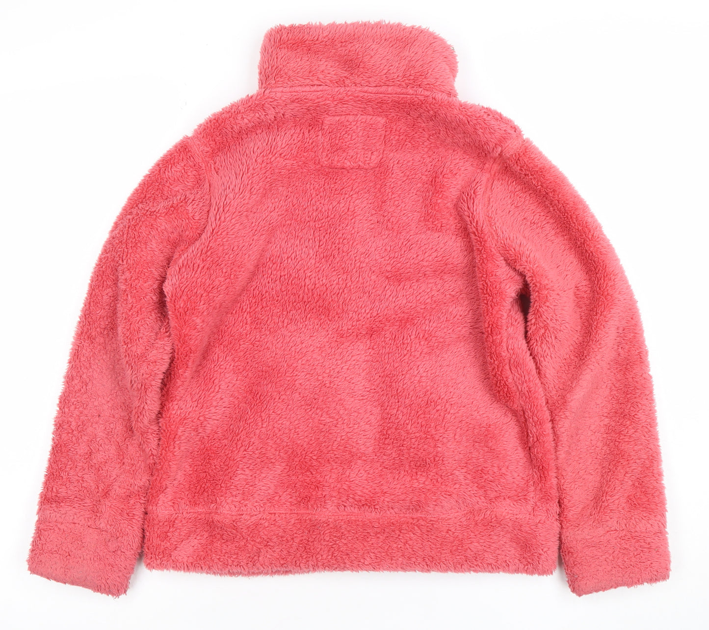 Mini Boden Girls Pink Fleece Full Zip Jacket 9-10 Years