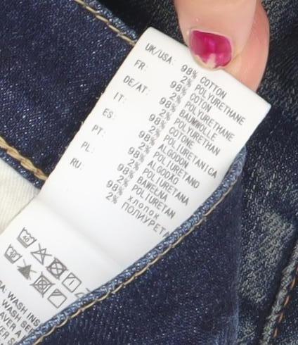 Edwin Men's Blue 32x32 Regular Tapered Jeans Denim Cotton Blend