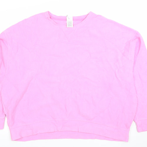 Victoria’s Secret PINK Women’s Pink XL Pullover Sweatshirt 100% Cotton