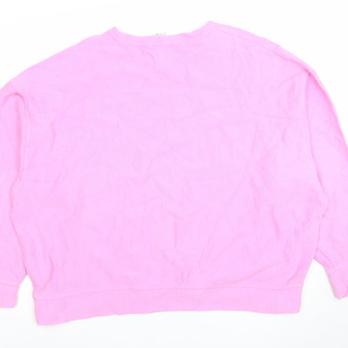 Victoria’s Secret PINK Women’s Pink XL Pullover Sweatshirt 100% Cotton