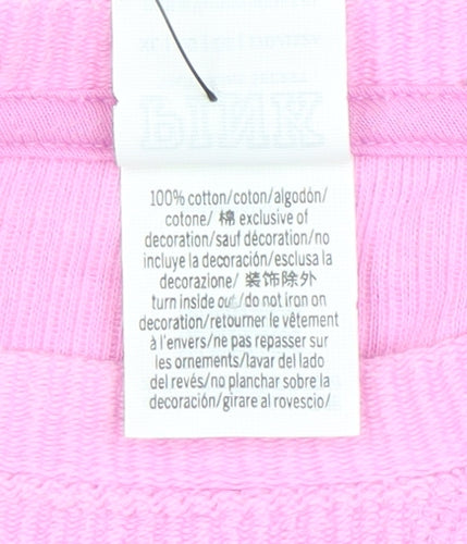 Victoria’s Secret PINK Women’s Pink XL Pullover Sweatshirt 100% Cotton