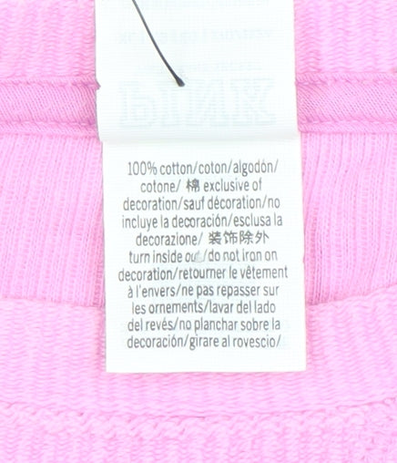 Victoria’s Secret PINK Women’s Pink XL Pullover Sweatshirt 100% Cotton
