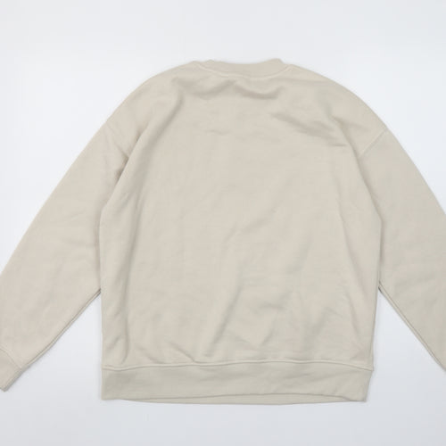 Primark Cares Women's Beige Beverly Hills 1990 Pullover Sweatshirt XS