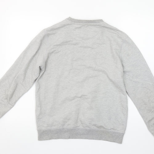 Topman Men's Grey Classic Crew Neck Sweatshirt Size S