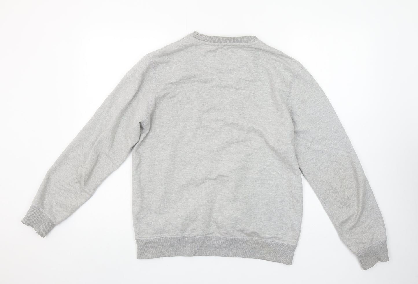 Topman Men's Grey Classic Crew Neck Sweatshirt Size S