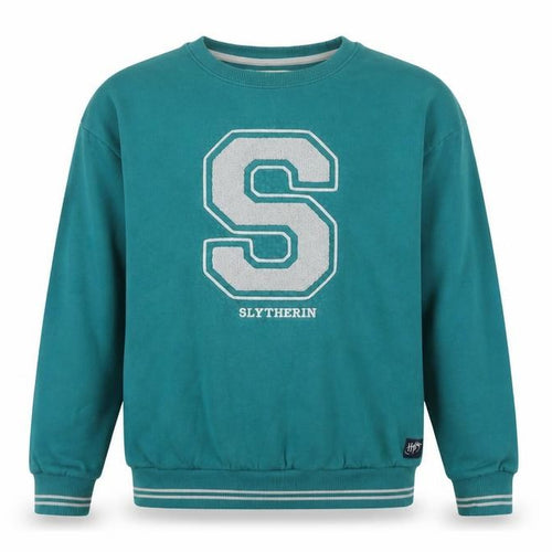 Marks and Spencer Girls Green Slytherin Pullover Sweatshirt 15–16 Years