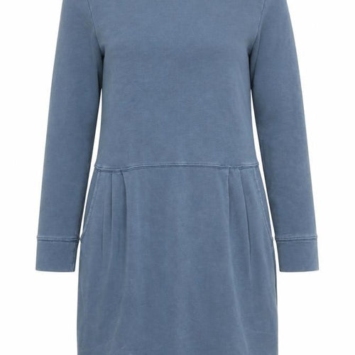 Gap Women’s Blue Cotton Long Sleeve T-Shirt Dress Size 12