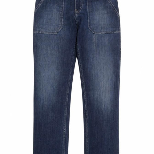 ba&sh Womens Blue Straight Leg Mid Rise Denim Jeans XS