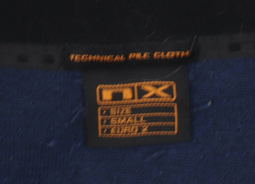 NX Men's Blue Fleece 1/4 Zip Pullover Sweatshirt Small
