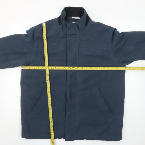 Kingston Men's Blue L Basic Lined Zip Jacket