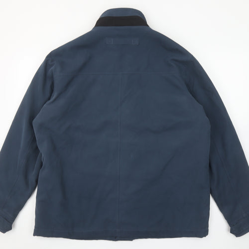 Kingston Men's Blue L Basic Lined Zip Jacket