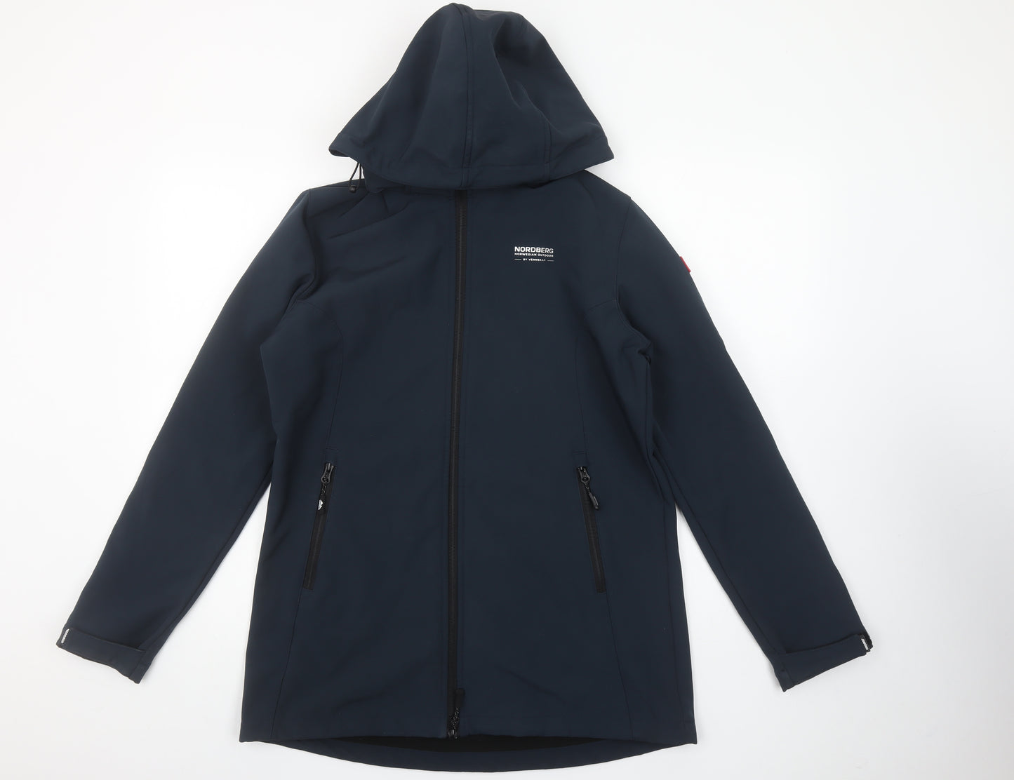 Nordberg Men's Blue Softshell Waterproof Hooded Jacket M