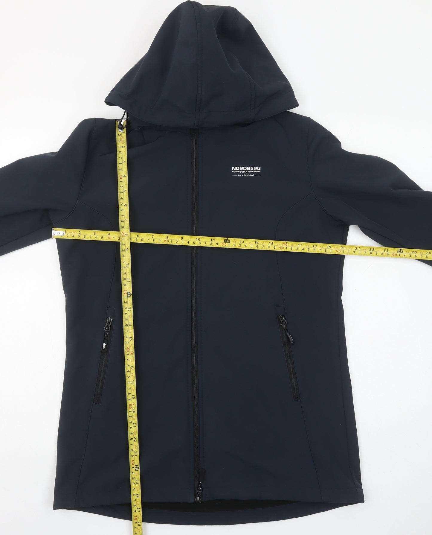 Nordberg Men's Blue Softshell Waterproof Hooded Jacket M