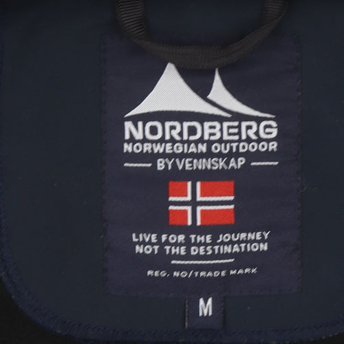 Nordberg Men's Blue Softshell Waterproof Hooded Jacket M