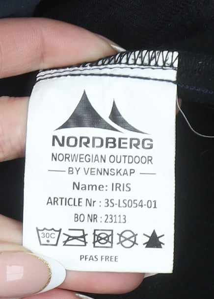 Nordberg Men's Blue Softshell Waterproof Hooded Jacket M