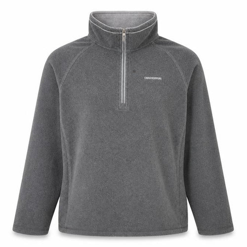 Craghoppers Women Grey Fleece 1/4 Zip Pullover Sweatshirt Size XL