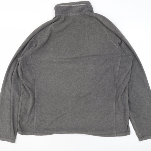 Craghoppers Women Grey Fleece 1/4 Zip Pullover Sweatshirt Size XL