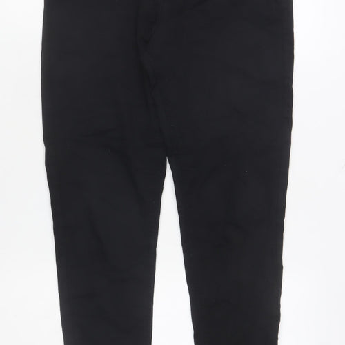 Denim Co. Women's Black Skinny Jeans Size 12 Slim Fit Mid Rise