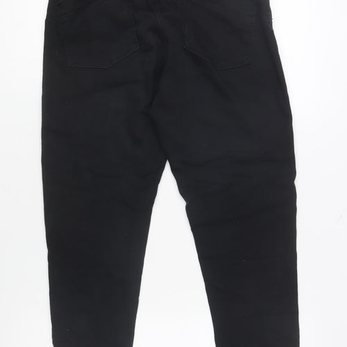 Denim Co. Women's Black Skinny Jeans Size 12 Slim Fit Mid Rise