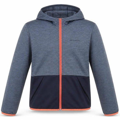 Decathlon Girls Blue Hooded Full Zip Activewear Jacket 14 Years