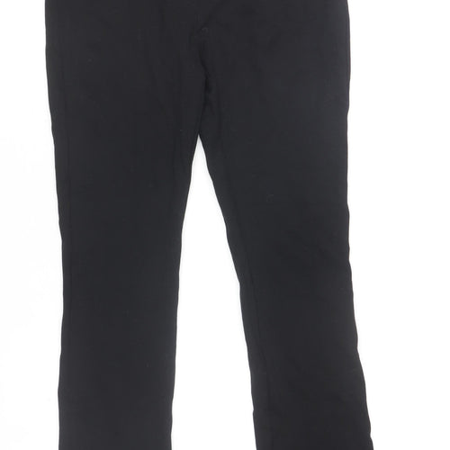 Punt Roma Womens Black Jersey Stretch Slim Leggings Size 8
