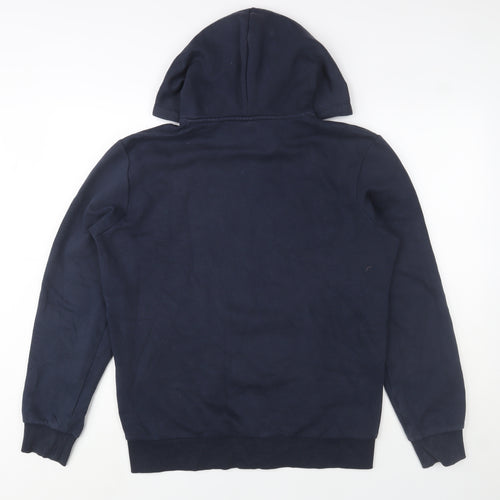 Jack & Jones Men's Blue M Full Zip Hooded Track Jacket