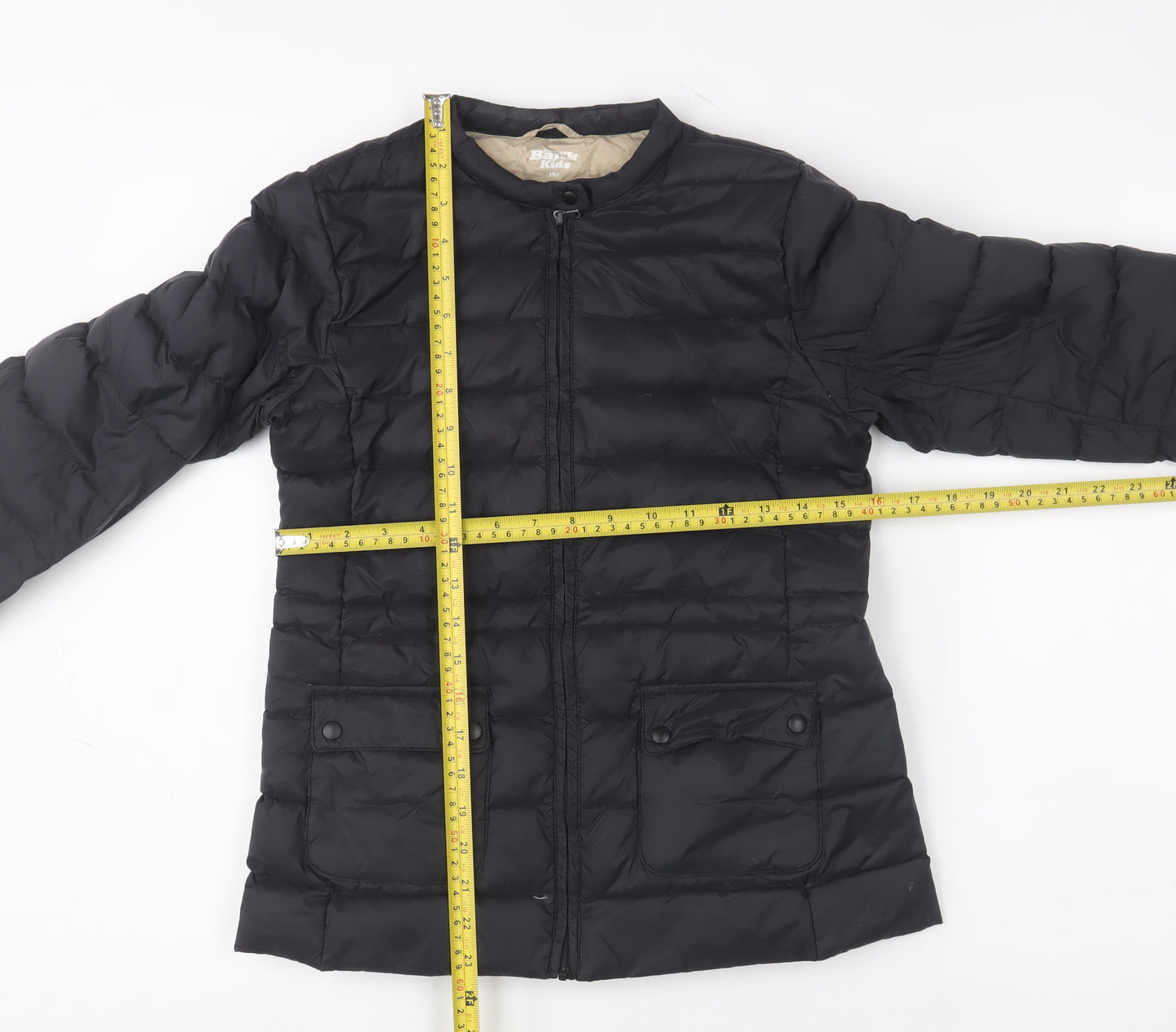 Indigo Bank Kids Boys Black Puffer Jacket 12 Years Winter Down Coat