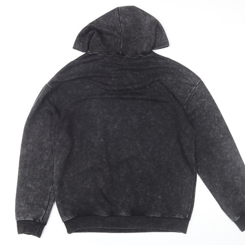 ROMWE Men’s Black Batman Graphic Pullover Hoodie Size M