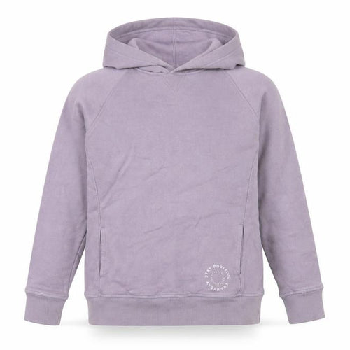 John Lewis Girls Purple Cotton Pullover Hoodie Age 11 Years