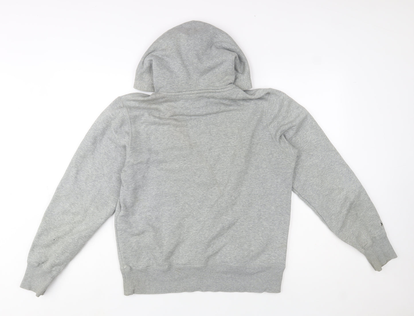 Nike Mens Grey Pullover Hoodie Size S Sportswear Graphic Print