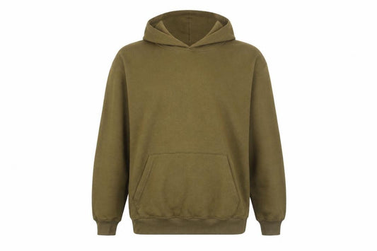 Front view of North West Men’s Green XL Hooded Pullover Basic Jacket