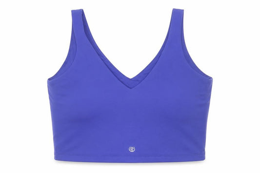 Dunnes Stores Women Blue V-Neck Athletic Tank Top XL